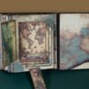 Álbum scrapbooking con tema "Mapas".