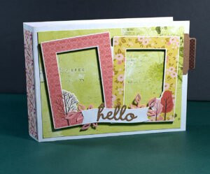 Álbum scrap para recuerdos de la familia