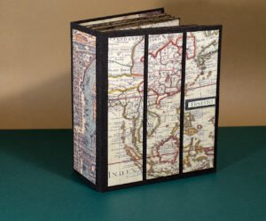 Álbum scrap de mapas