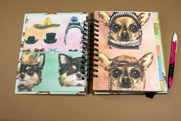 Libreta personalizada "Perritos"