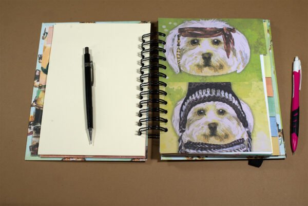 Libreta personalizada "Perritos"