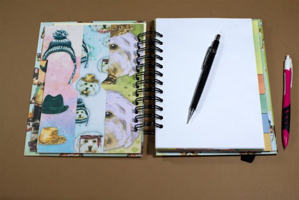 Libreta personalizada "Perritos"