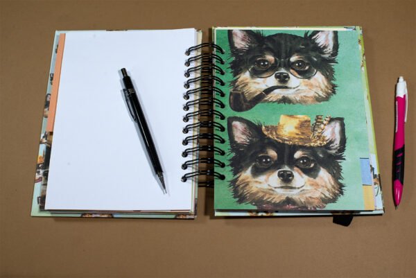 Libreta personalizada "Perritos"