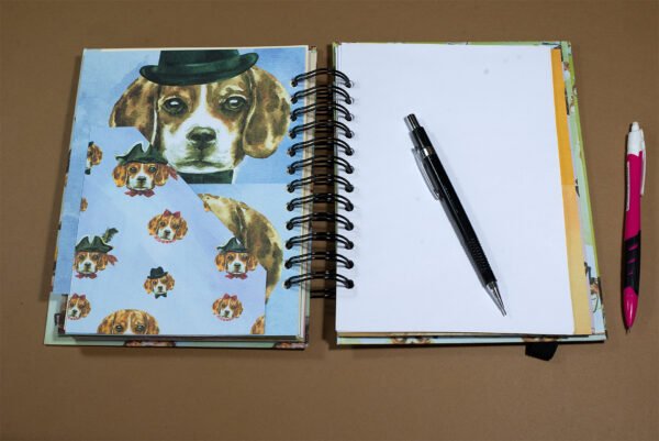 Libreta personalizada "Perritos"