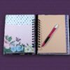_DSC7400 Libreta personalizada "Mariposas y flores"