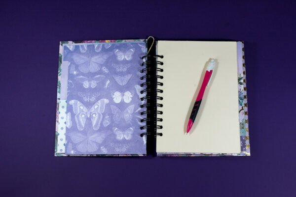 Libreta personalizada "Flores y tapices"