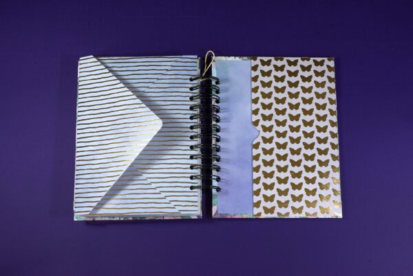 Libreta personalizada "Flores y tapices"