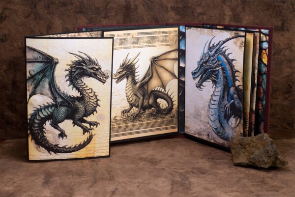 dragones3 Álbum scrapbooking "Dragones"