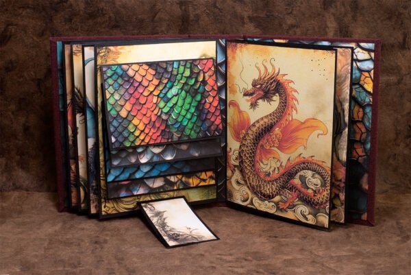 dragones5 Álbum scrapbooking "Dragones"