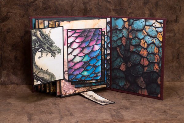 dragones6 Álbum scrapbooking "Dragones"