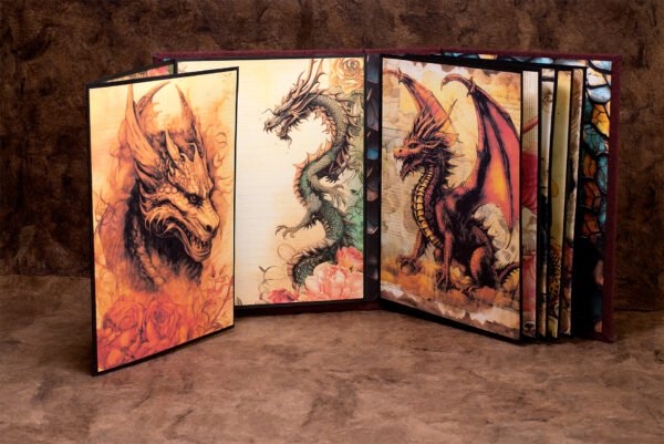 dragones7 Álbum scrapbooking "Dragones"