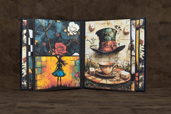 _DSC7716 copia Álbum scrapbooking "Alicia en el país de las maravillas"