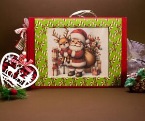 Álbum scrapbooking navideño