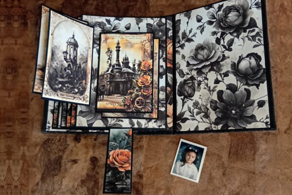 Álbum scrapbooking "Sueño steampunk"