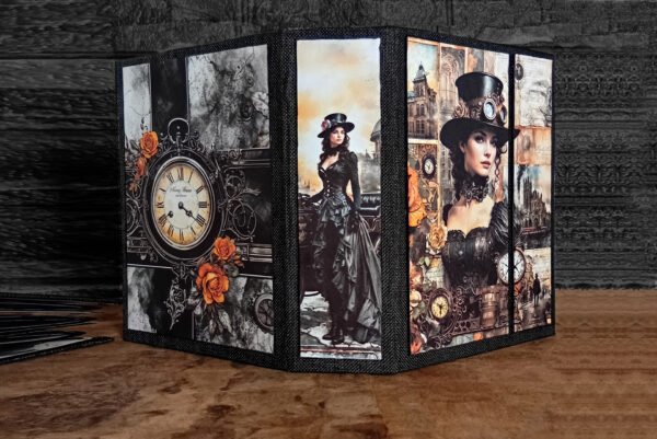 Álbum scrapbooking "Sueño steampunk"