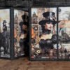 Scrapbook con tema steampunk